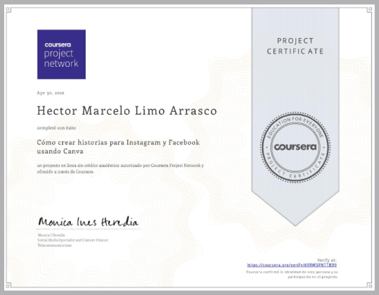 Certificado